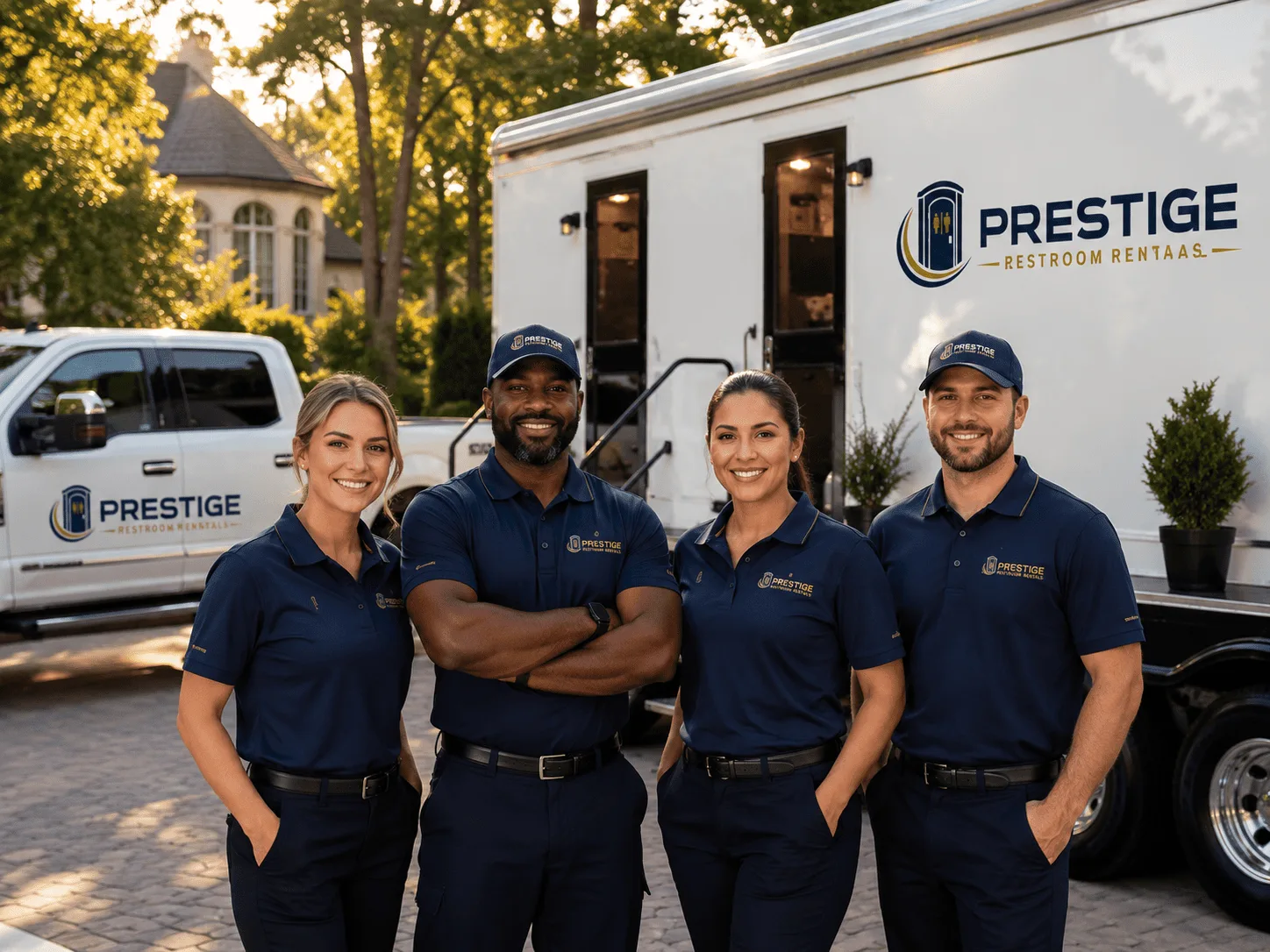 Trusted Luxury Portable Restrooms company in Van Vleck, TX